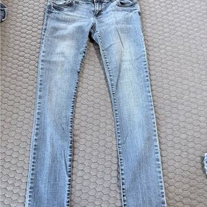dELiA*s Light Blue Straight Leg Jeans